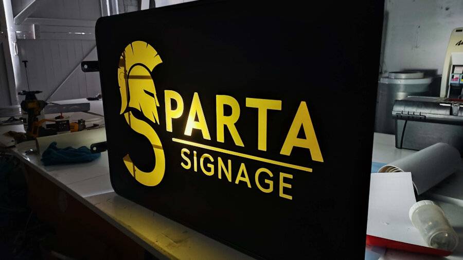 Sparta Signage sign